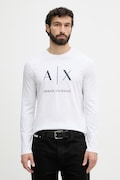 Armani Exchange longsleeve męski bawełniany biały XM002684 AF10356