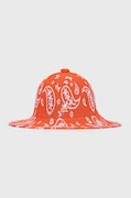 Klobúk Kangol oranžová farba,