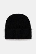 Шапка с вълна American Vintage Bonnet в бежово с фина плетка EAST22A