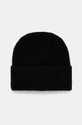 Шапка с вълна American Vintage Bonnet в бежово с фина плетка EAST22A