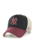 47 brand șapcă MLB New York Yankees culoarea negru, B-BPTOM17CNP-BKB