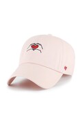Бавовняна бейсболка 47 brand Love Base Runner Icon колір рожевий XX-BSRIC1411GWS-PK