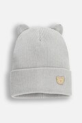 Дитяча шапка Coccodrillo колір сірий BASIC ACCESSORIES
