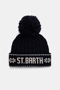 MC2 Saint Barth czapka wełniana kolor granatowy wełniana WILH004