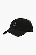 Kangol czapka z daszkiem Tropic kolor czarny z aplikacją 1456BC.BLACK-BLACK