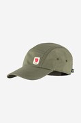 Kapa sa šiltom Fjallraven High Coast boja: zelena, bez uzorka, F78150-620