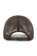 47 brand czapka z daszkiem z bawełną MLB New York Yankees brązowa B-BRANS17CTP-BW