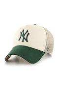 47 brand șapcă MLB New York Yankees culoarea bej, B-BPTOM17CNP-NTA