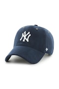 Bavlnená šiltovka 47 brand MLB New York Yankees tmavomodrá farba, B-TCDCU17IWS-NY