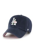 47 brand șapcă de baseball din bumbac MLB Los Angeles Dodgers culoarea bleumarin, B-THRNC12GWS-NY