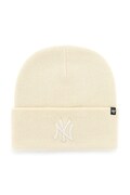 47 brand czapka beanie MLB New York Yankees beżowa B-HYMKR17ACE-NTO