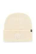 47 brand căciulă MLB New York Yankees culoarea bej, B-HYMKR17ACE-NTO