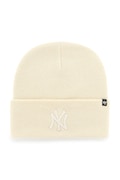 47 brand căciulă MLB New York Yankees culoarea bej, B-HYMKR17ACE-NTO