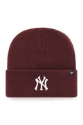 47 brand căciulă MLB New York Yankees culoarea bordo, B-HYMKR17ACE-KMI