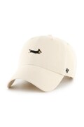 Бавовняна бейсболка 47 brand Dog Base Runner Icon колір бежевий XXD-BSRIC14GWS-NT