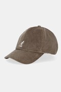 Kangol czapka z daszkiem CORD HAWKER kolor zielony K5206HT.NI044