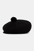 Kangol kaszkiet z domieszką wełny HERITAGE kolor czarny K3778.SB002