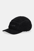 Kangol czapka z daszkiem FAUX SHERPA 5-PANEL kolor czarny K5466.BK001