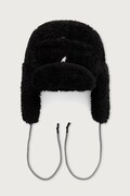 Kangol ušanka FAUX SHEARLING UTILITY FLAP černá K5356.BK001