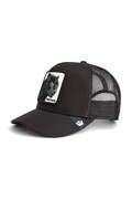 Goorin Bros czapka z daszkiem z dodatkiem bawełny Panther Trucker kolor czarny 101-2450