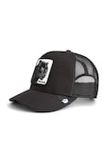 Καπέλο με γείσο και βαμβακερή επένδυση Goorin Bros Panther Trucker χρώμα: μαύρο, 101-2450