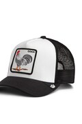 Šiltovka Goorin Bros Rooster Trucker čierna farba, 101-2458