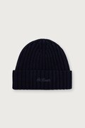 MC2 Saint Barth czapka beanie wełniana czarna WENG027