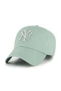 Βαμβακερό καπέλο του μπέιζμπολ 47 brand MLB New York Yankees χρώμα: πράσινο, B-NLRGW17GWS-K2A