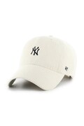 47 brand czapka z daszkiem MLB New York Yankees kolor beżowy B-THCBR17EWS-NT