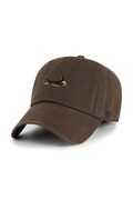 Βαμβακερό καπέλο του μπέιζμπολ 47 brand Dog Base Runner Icon χρώμα: καφέ, XXD-BSRIC14GWS-BW