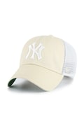 47 brand czapka z daszkiem MLB New York Yankees kolor beżowy B-TRWLR17GWP-K0