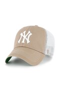 47 brand czapka z daszkiem MLB New York Yankees kolor brązowy B-TRWLR17GWP-V1