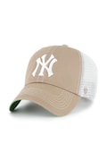 47 brand czapka z daszkiem MLB New York Yankees kolor brązowy B-TRWLR17GWP-V1