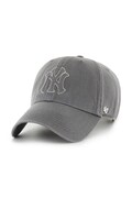 47 brand бейсболка бавовняна MLB New York Yankees сіра B-TRLRC17HTS-T4