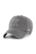 47 brand бейсболка бавовняна MLB New York Yankees сіра B-TRLRC17HTS-T4