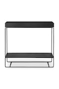 Квітковий горщик зі стелажем ferm LIVING Plant Box Two-Tier 80 x 75 x 25 cm колір чорний