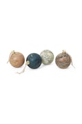 ferm LIVING set de globuri de crăciun Marble Baubles L 4-pack