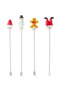 Σετ πιρούνια για σνακ Bloomingville Feliz Cocktail Fork 4-pack