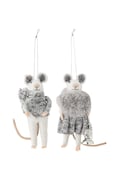 Декоративна висулка Bloomingville Peo Ornament (2 броя)