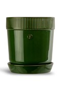 Δοχείο Sagaform Elise 15 x 14 cm χρώμα: πράσινο
