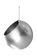 AYTM vaso da fiori da parete Globe 17 x 28 cm colore grigio