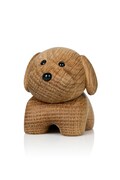 Lucie Kaas figurka dekoracyjna z drewna dębowego Dog Vuffer 7 cm NU03