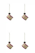 House Doctor zestaw bombek choinkowych 4,7 x 5 cm 4-pack kolor multicolor