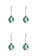 Набір ялинкових куль House Doctor HDTwister 6 cm 4-pack