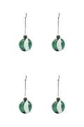 Набір ялинкових куль House Doctor HDTwister 6 cm 4-pack