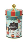 Δοχείο με καπάκι Affek Design 10 x 18 cm χρώμα: πράσινο