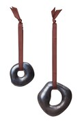 Ferm Living zestaw zawieszek choinkowych z porcelany 2-pack Orrith 1104271968