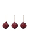 Ferm Living zestaw bombek choinkowych ze szkła dmuchanego 3-pack 1104274009