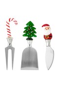 Bloomingville komplet noży do sera ze stali nierdzewnej 3-pack Misa 82072956