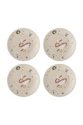 Bloomingville zestaw talerzyków świątecznych z kamionki 4-pack Mary 16 cm 82063288